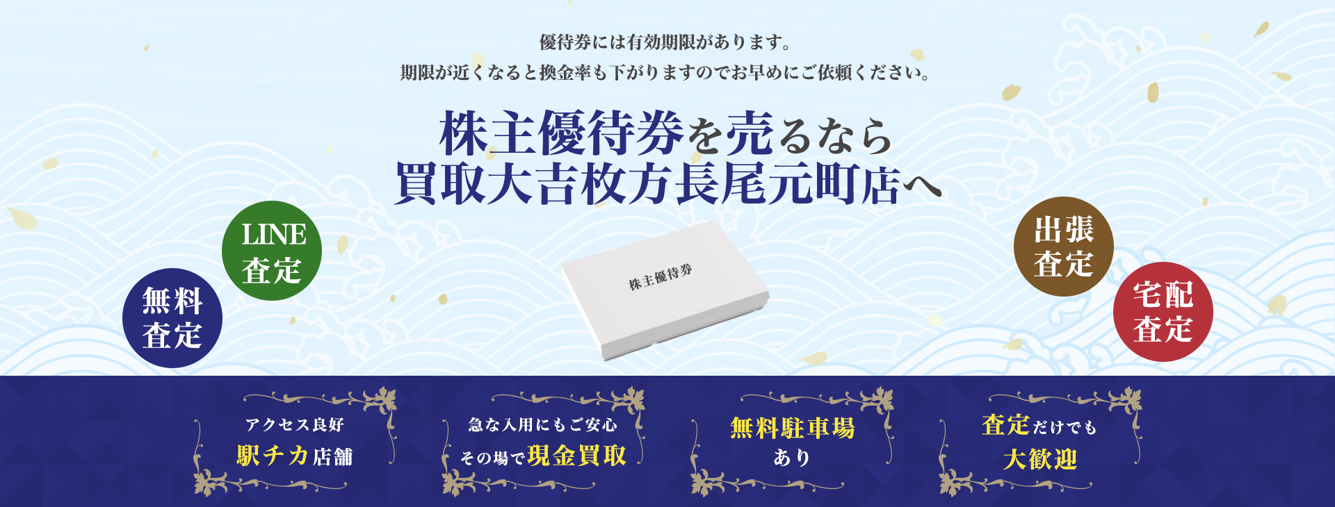 株主優待券買取