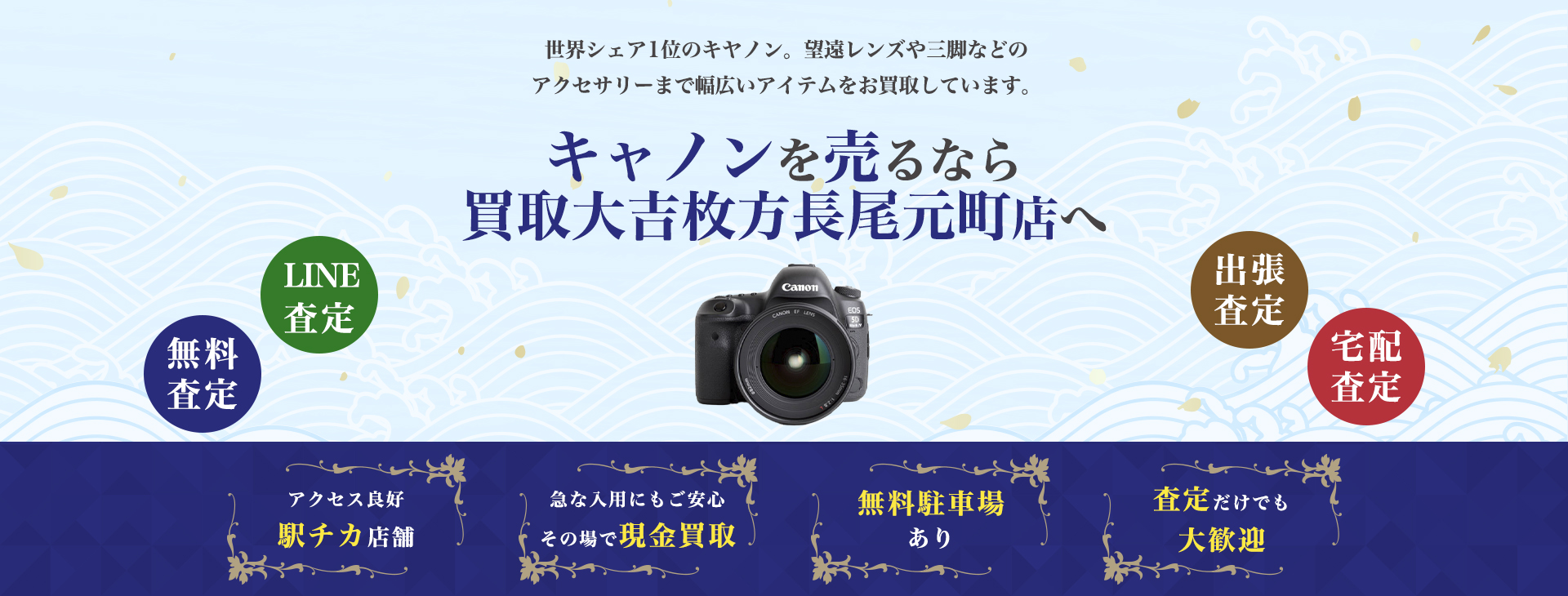 キヤノン買取